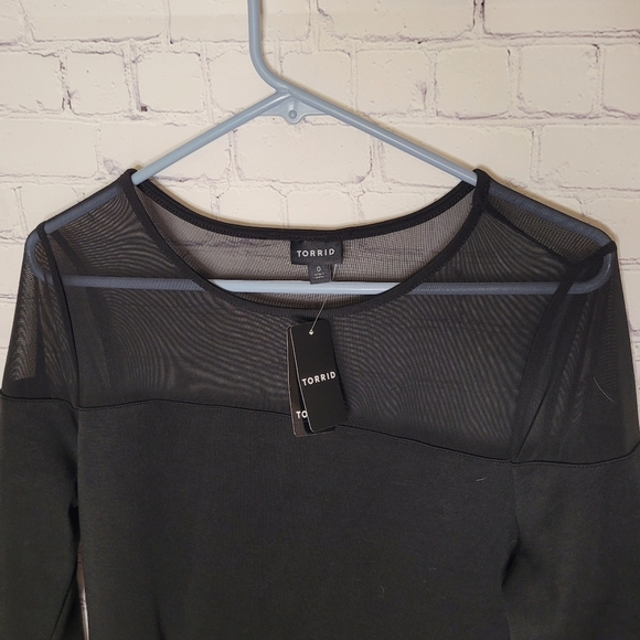 NWT Torrid Black Dress‎ Size L - Picture 3 of 4